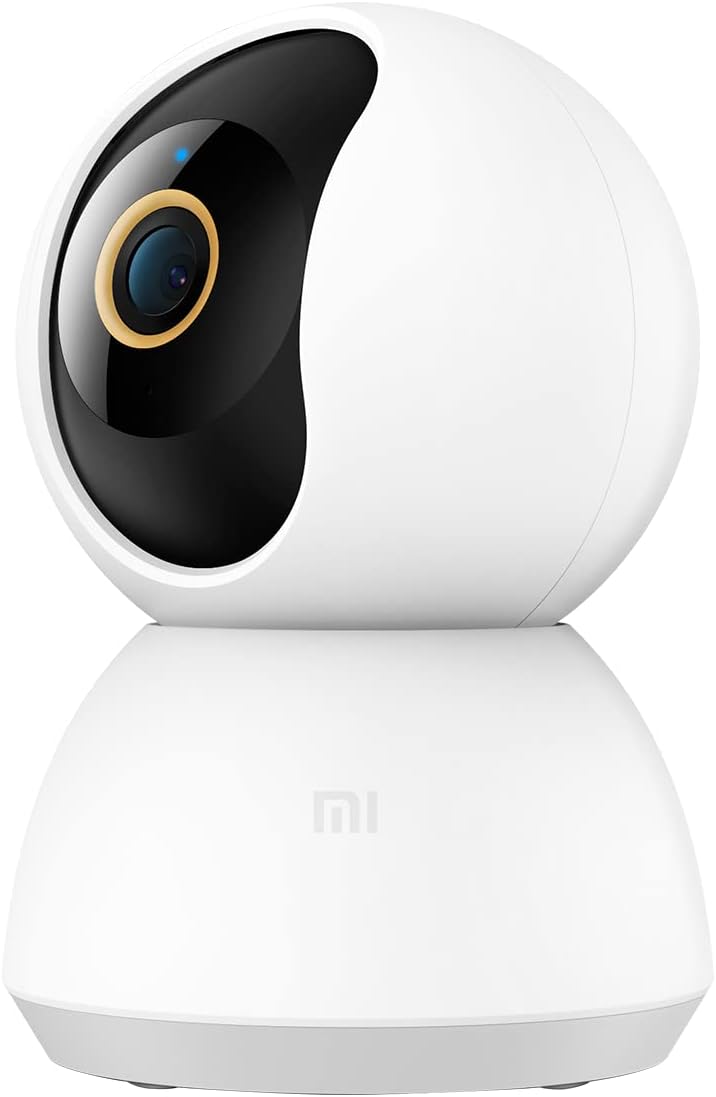 Xiaomi Smart Camera C300 2K | F1.4 Large Aperture and 6P Lens | Enhanced Color Night Vision in Low Light | AI Human Detection | 360° Vision Means Full Home Protection | Fast- Forward Playback Speed