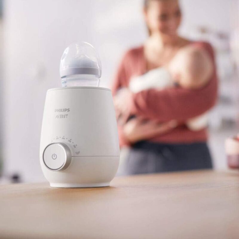 Philips Avent Fast Bottle Warmer with Smart Temperature Control: Warms Evenly, No Hotspots – SCF358/00