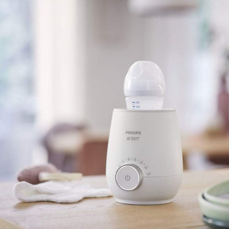 Philips Avent Fast Bottle Warmer with Smart Temperature Control: Warms Evenly, No Hotspots – SCF358/00