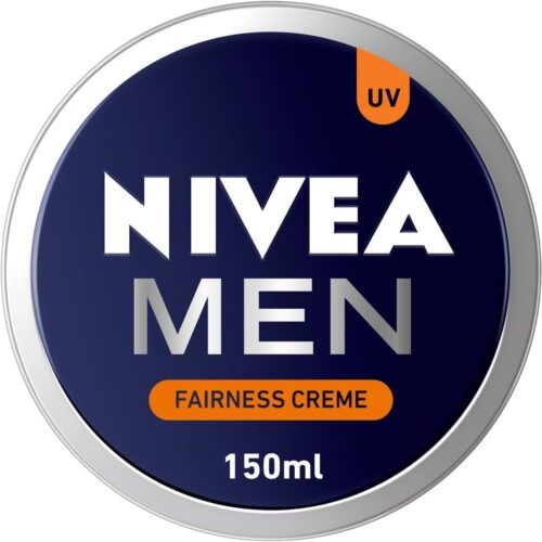 NIVEA MEN Face, Body & Hands Cream, Fairness Fair & Even Skin Tone, Tin 150ml