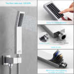 B BAGNO Concealed Shower System 9063-1