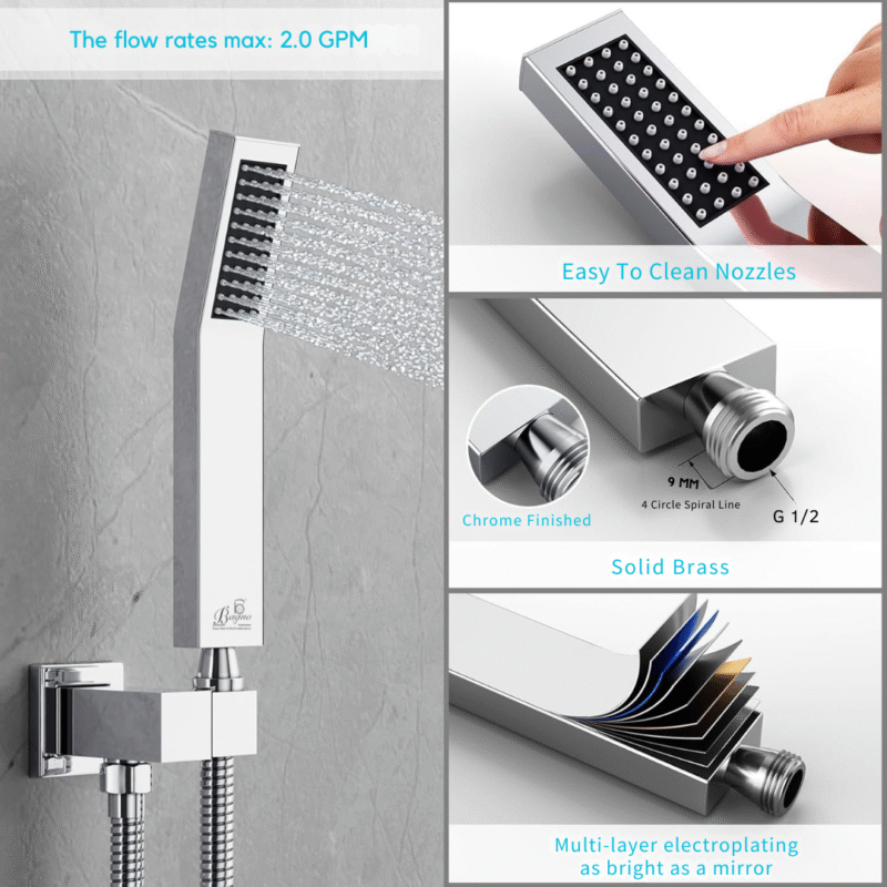 B BAGNO Concealed Shower System 9063-1