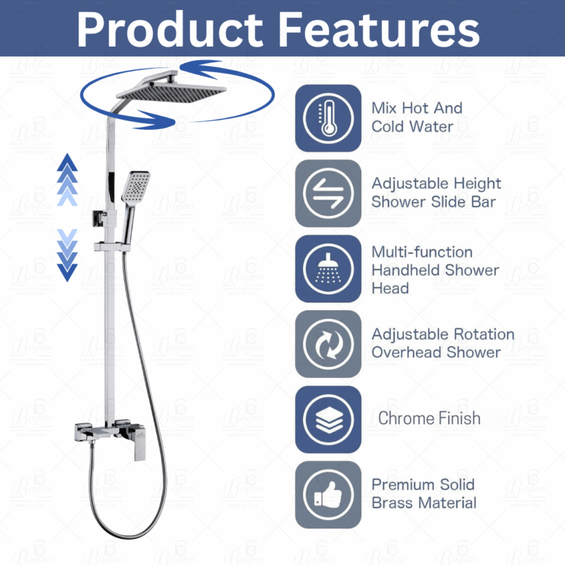 B BAGNO Shower System - 9063-2