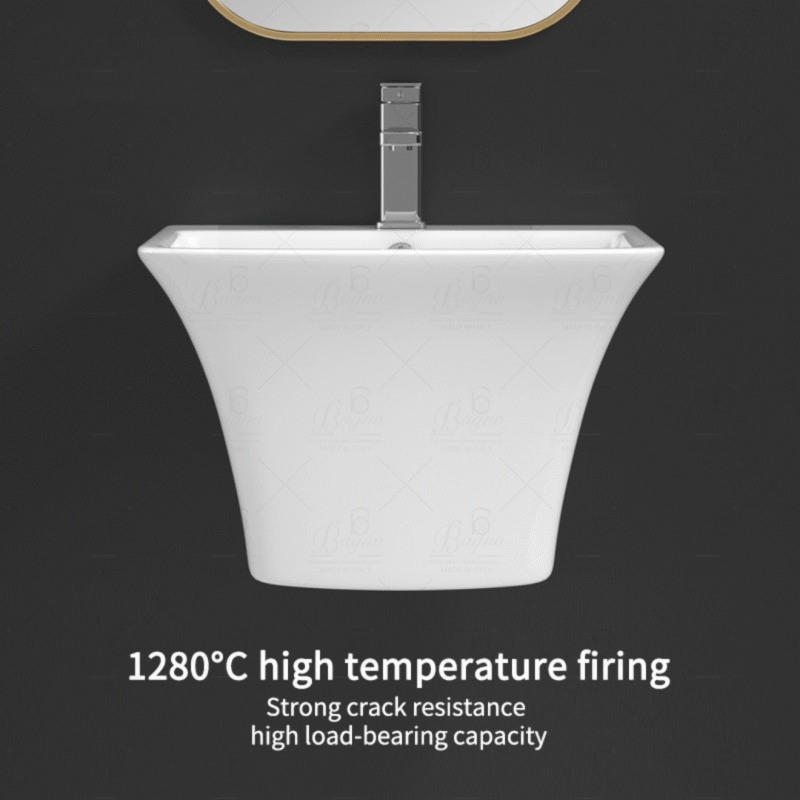 B BAGNO Wall Hung Wash Basin - WHB03
