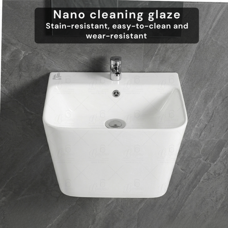 B BAGNO Wall Hung Wash Basin - WHB07