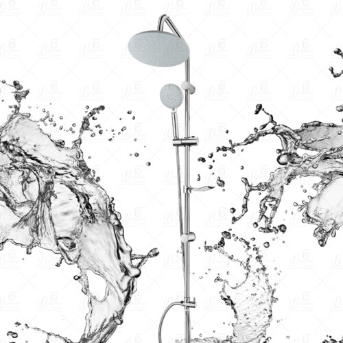 B BAGNO Shower Kit - 85-7C Round