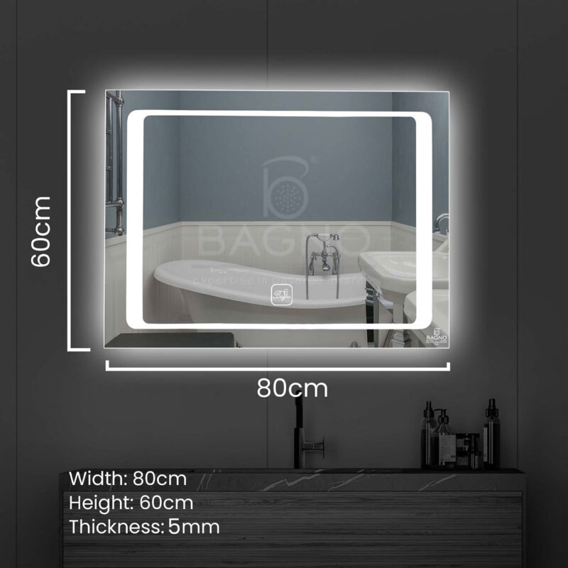 B BAGNO Multi LED Mirror - BML07