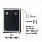 B BAGNO Plain Mirror - BMR15