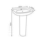 FRIZONE Wash Basin - LEVISH Round