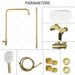 B BAGNO Shower System - 3403-2