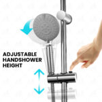 B BAGNO Shower Kit - 85-7C Round