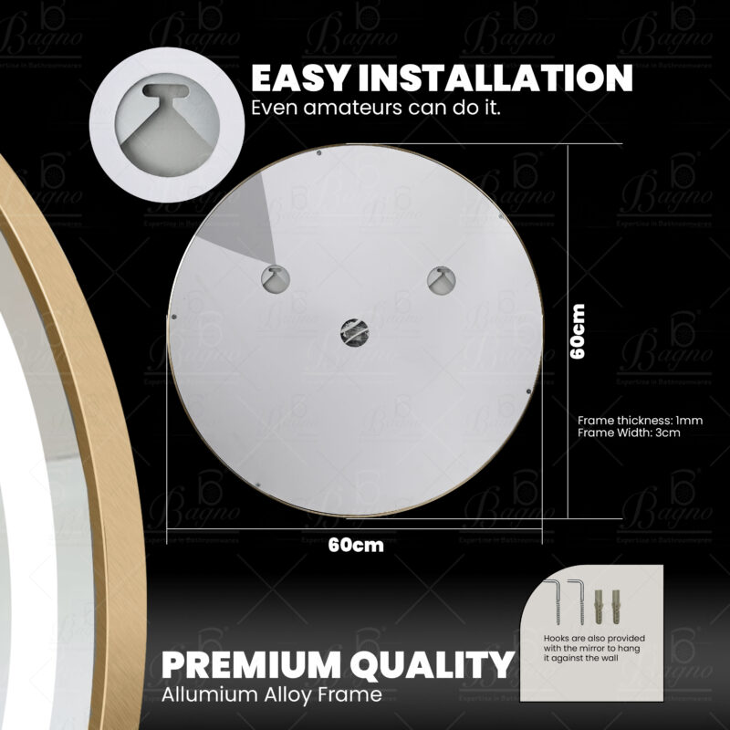 B BAGNO Multi LED Mirror - BML24
