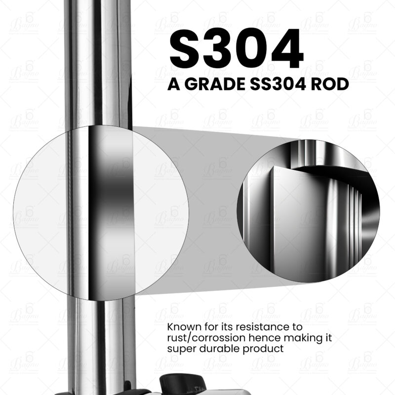 B BAGNO Shower Kit - 85-7C Round