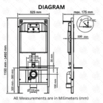 B BAGNO Concealed Tank - TC02