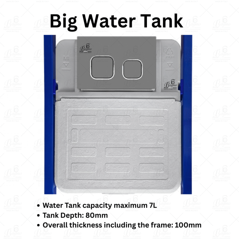B BAGNO Concealed Tank - TC02