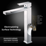 B BAGNO Premium Long Basin Faucet - Premium  Series - P02