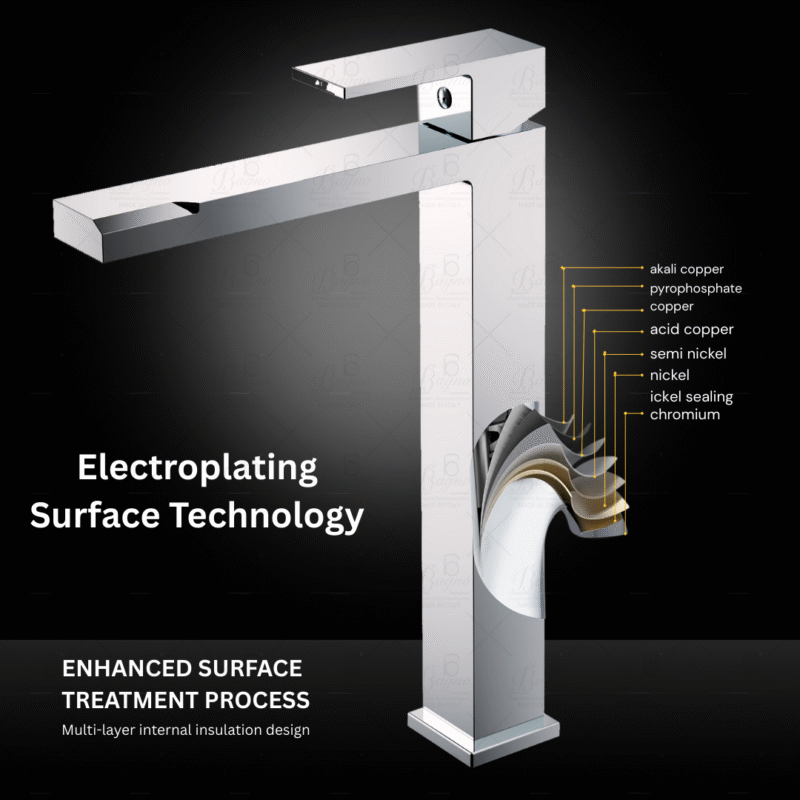 B BAGNO Premium Long Basin Faucet - Premium  Series - P02