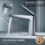 B BAGNO Premium Basin Faucet -Crystal Series C01