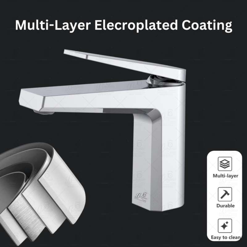 B BAGNO Premium Basin Faucet -Crystal Series C01