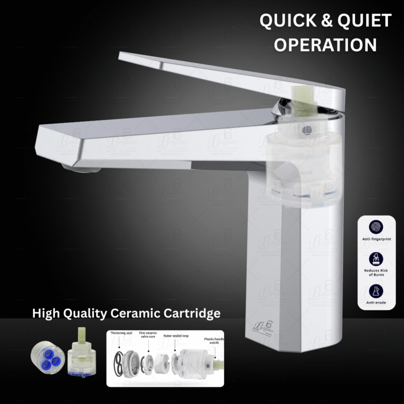 B BAGNO Premium Basin Faucet -Crystal Series C01