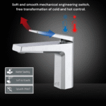B BAGNO Premium Basin Faucet -Crystal Series C01