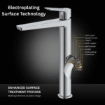 B BAGNO Premium Long Basin Faucet - Adeen Series - A02