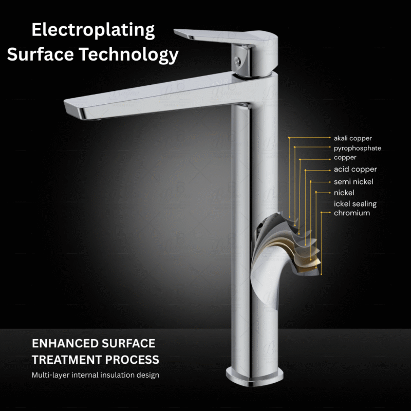 B BAGNO Premium Long Basin Faucet - Adeen Series - A02