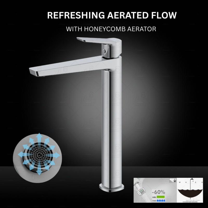 B BAGNO Premium Long Basin Faucet - Adeen Series - A02