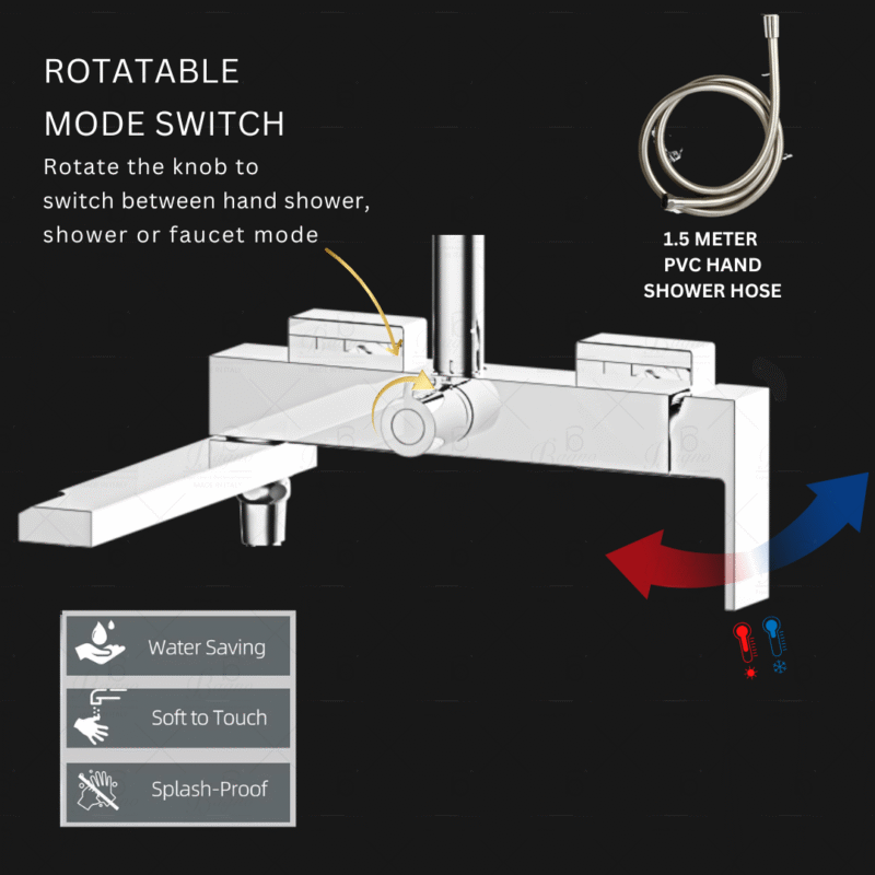 B BAGNO Shower System - Premium Series P04