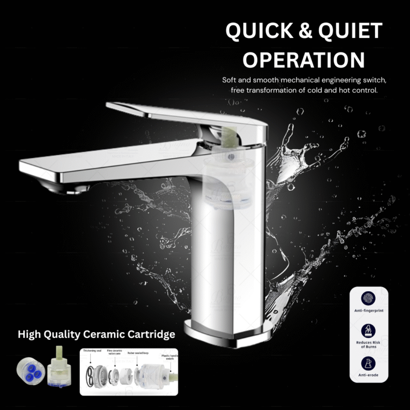 B BAGNO Premium Basin Faucet -Bloom Series B01