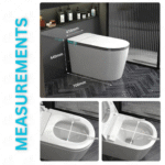 Floor Mounted Smart Water Closet (SWC-03)