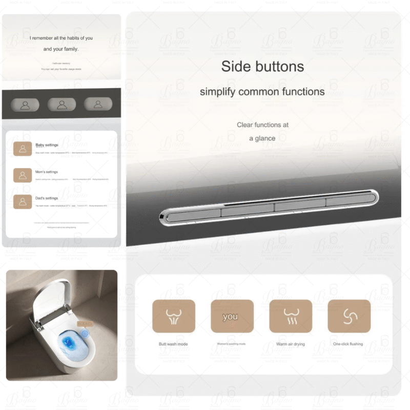 Floor Mounted Smart Water Closet (SWC-04)