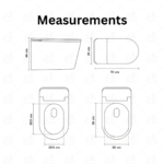 Floor Mounted Smart Water Closet (SWC-04)