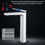 B BAGNO Premium Basin Faucet -Crystal Series C02