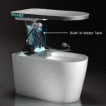 Floor Mounted Smart Water Closet (SWC-03)