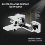 B BAGNO Premium Shower Mixer - Bloom Series B03