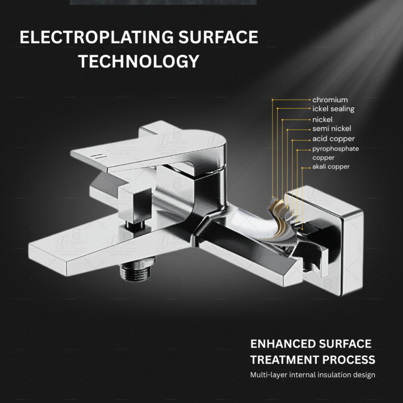 B BAGNO Premium Shower Mixer - Bloom Series B03