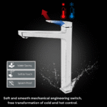 B BAGNO Premium Long Basin Faucet -Bloom Series B02