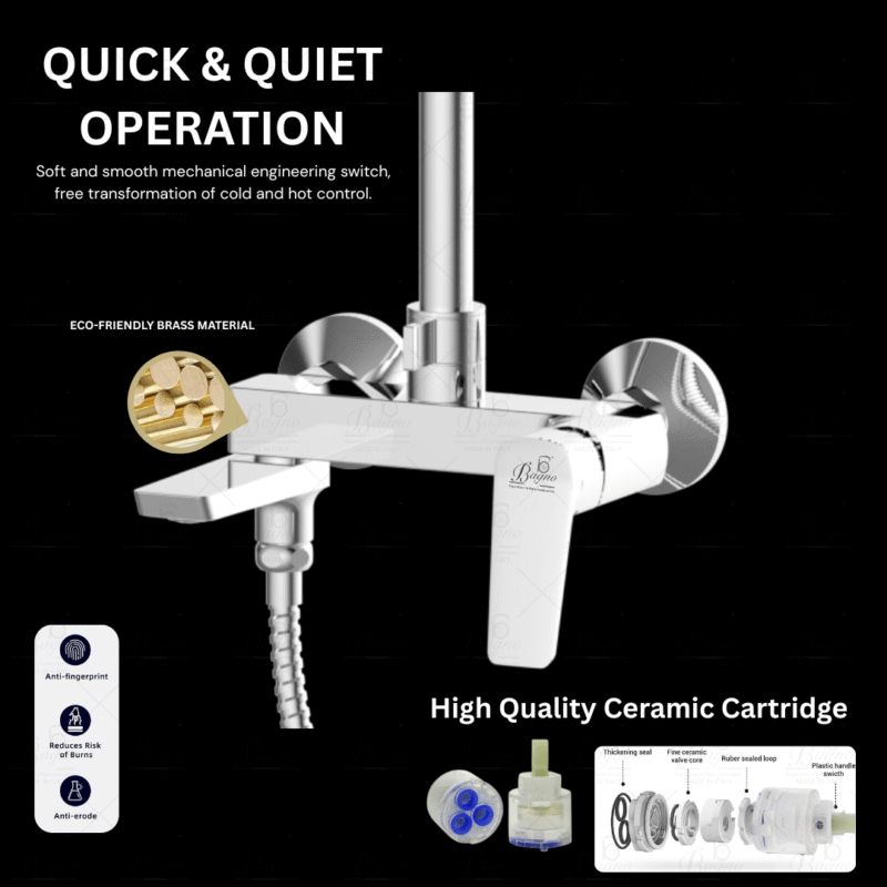 B BAGNO Shower System - Adeen Series A04