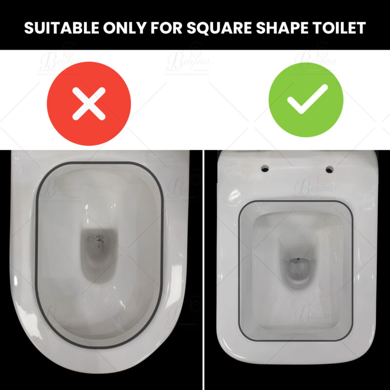 B BAGNO PP Seat Cover 02B Square