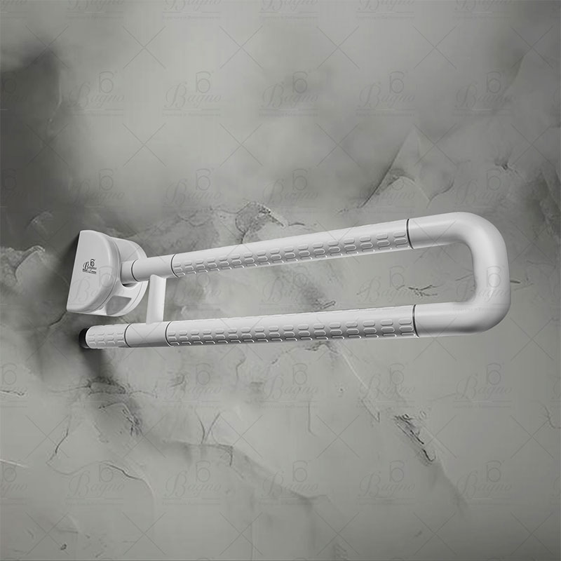 B BAGNO Foldable Hydraulic Grab Bar - Model: 8881