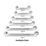 B BAGNO  Premium Stainless Steel Anti-Slip Safety Grab Bar - 9910