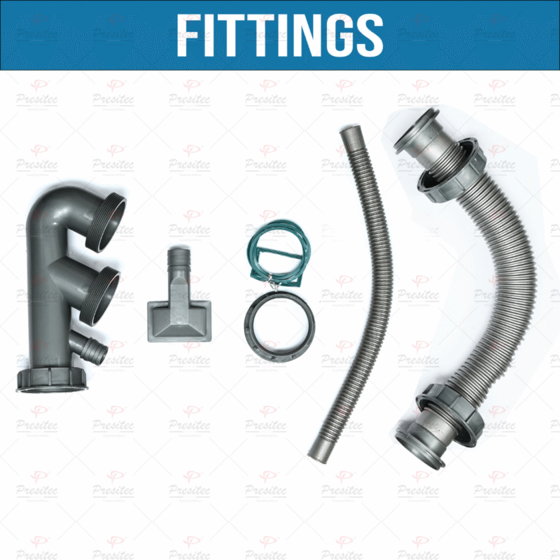 PRESITEC Premium Nano-Coated Stainless Steel Single Bowl Kitchen Sinks