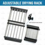 PRESITEC Premium Nano-Coated Stainless Steel Single Bowl Kitchen Sinks