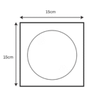 FRIZONE - FD03 Automatic Anti-Odor Floor Drain - 15x15 CM