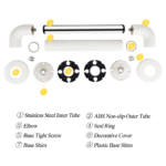 B BAGNO Safety Grab Bar – Model 8810