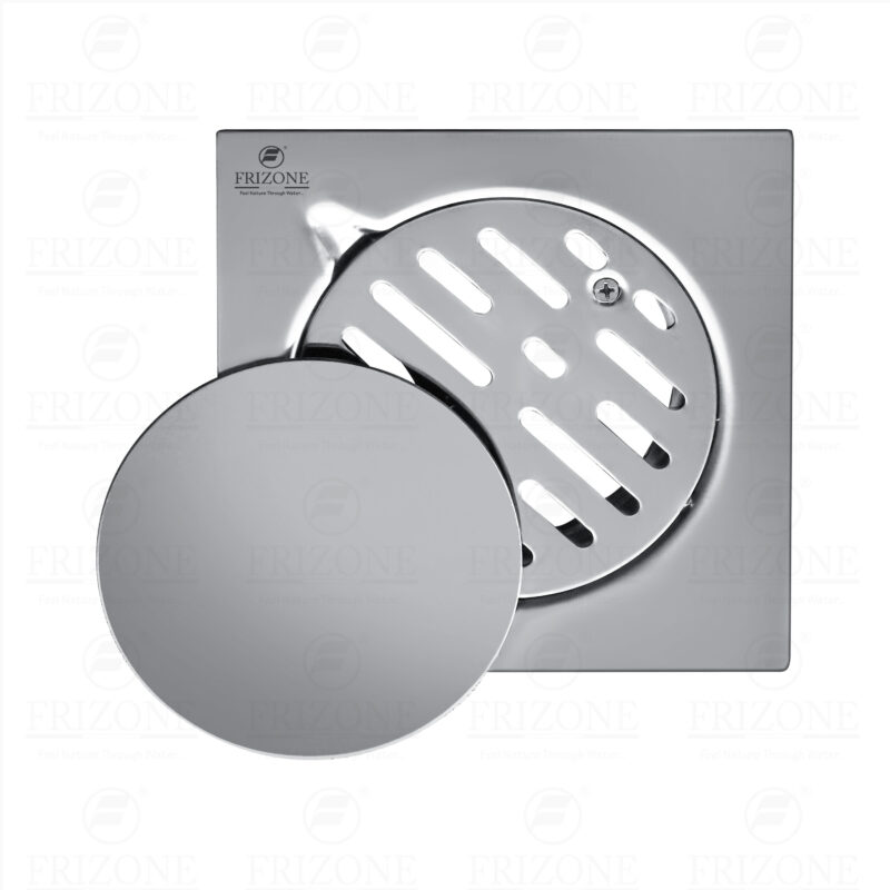 FRIZONE Stainless Steel (SS304) Floor Drain – Model FD 10 (15x15cm)