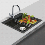 PRESITEC Premium Nano-Coated Stainless Steel Single Bowl Kitchen Sinks