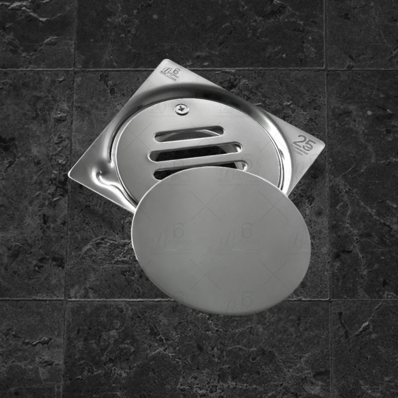 B BAGNO Premium Stainless Steel Floor Drains - FDB02 -FDB03