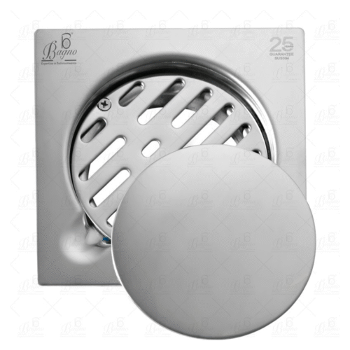 B BAGNO Premium Stainless Steel Floor Drains - FDB02 -FDB03